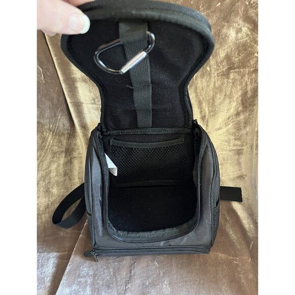 Nintendo Mini Backpack Gameboy Carrying Protective Travel Case Pink Black - NICE - Picture 5 of 16